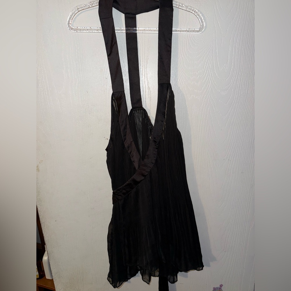 Free People Black Textured Dress